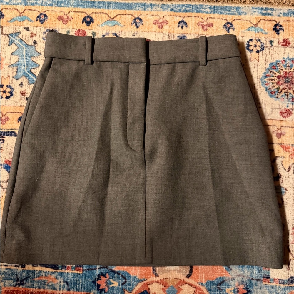 Babaton Charcoal Mini Skirt
